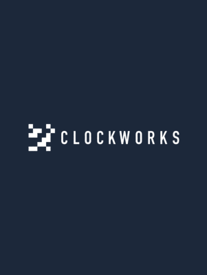 Logo „Power of Partnerships“ von Clockworks